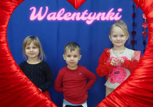 Pamiątkowe zdjęcie walentynkowe