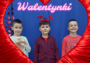 Pamiątkowe zdjęcie walentynkowe
