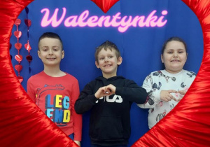 Pamiątkowe zdjęcie walentynkowe