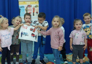 Rybki poznają samochody służące do udzielania pierwszej pomocy i numer alarmowy 112.
