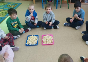 Żabki rozpoznają smaki popcornu