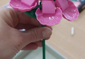 Kwiatuszek Lego