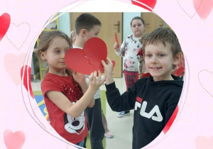 Dzieci połączyły swoje połówki serc
