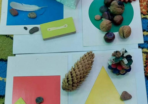 Znalezione kształty w otoczeniu