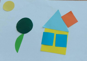 Obrazek z figur geometrycznych