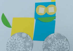 Obrazek z figur geometrycznych