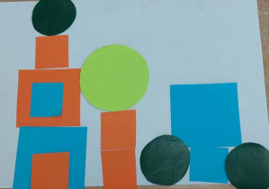 Obrazek z figur geometrycznych