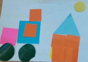 Obrazek z figur geometrycznych