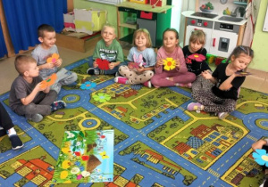 Przedszkolaki wyobrażają sobie,że wdychają czyste powietrze