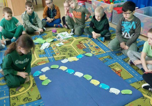 Dzieci układają rytm