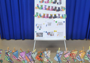 Prezentacja wykonanych przez Motylki skarpet