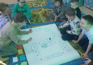 Gra planszowa-Ratujmy Ziemię.