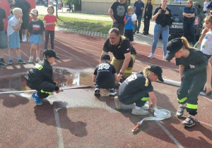 Pokaz Dziecięcej Drużyny Pożarniczej