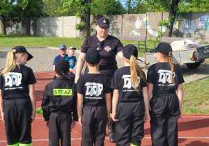 Zbiórka Dziecięcej Drużyny Pożarniczej