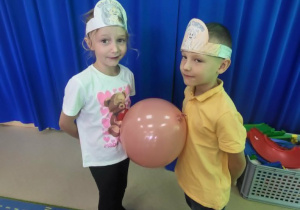 Taniec z balonami.