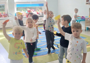 Taniec z kropkami w Rybkach.